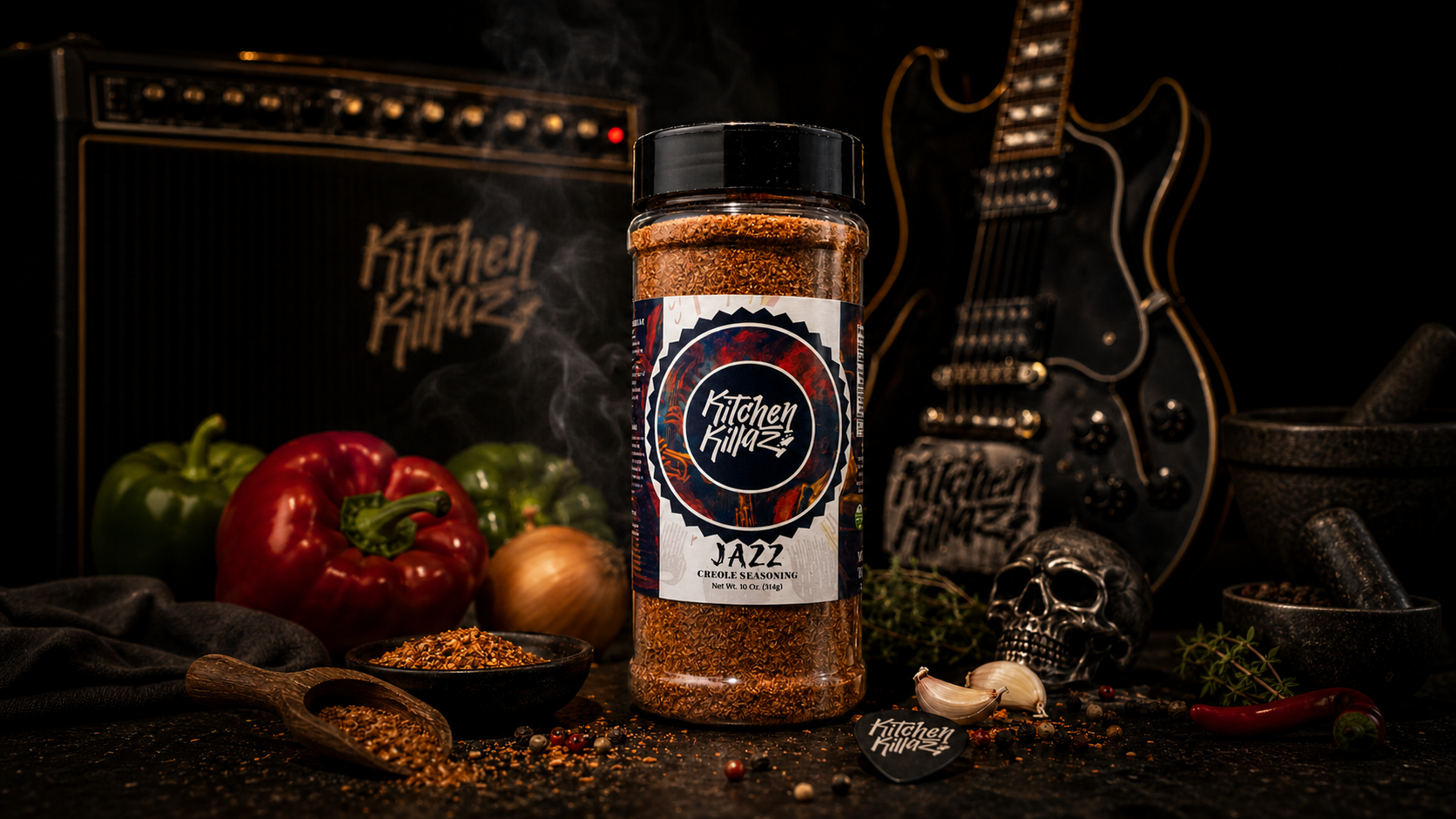 KitchenKillaz Jazz Creole Seasoning